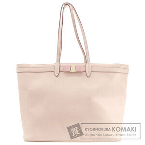Salvatore Ferragamo Vara Leather Tote Bag